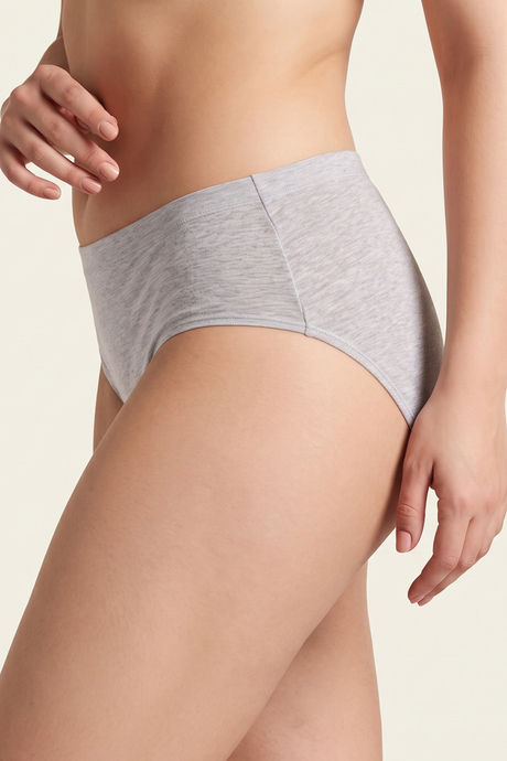 Zivame Full Coverage Medium Rise Hipster Panty (Pack of 3) - Multicolor — image 3